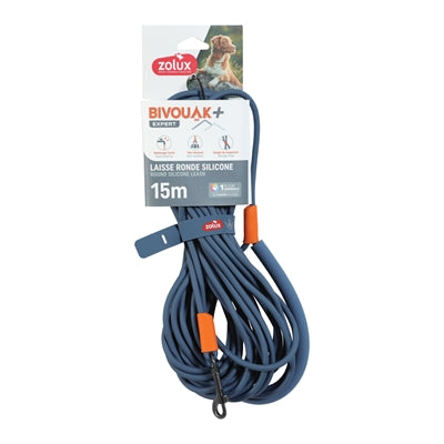 Zolux Bvk Tracking Line Round Silicone Blue