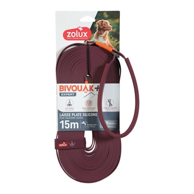 Zolux Bvk Tracking Line Flat Silicone Red