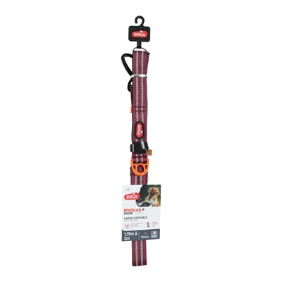 Zolux Bvk Adjustable Lead Red