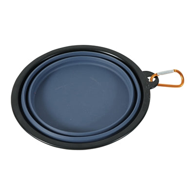 Zolux Bvk Collapsible Silicone Bowl Blue