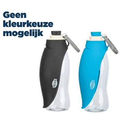 Trixie Drinking Bottle With Bowl Silicone Assorted 550 Ml
