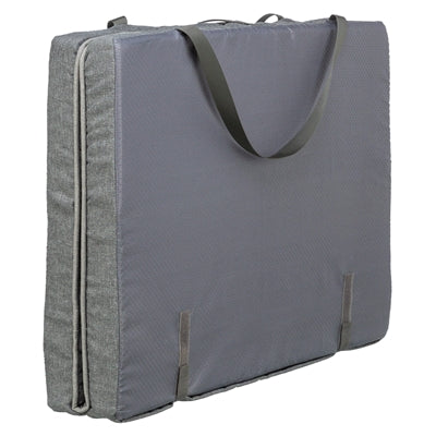 Trixie Dog Cushion Mattress Samoa Vital Water-Repellent Foldable Dark Grey