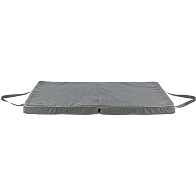 Trixie Dog Cushion Mattress Samoa Vital Water-Repellent Foldable Dark Grey