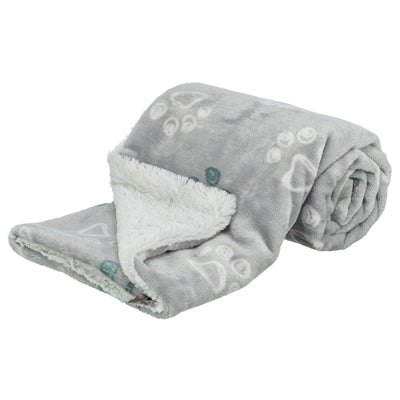 Trixie Dog Blanket Jimmy Soft Light Grey