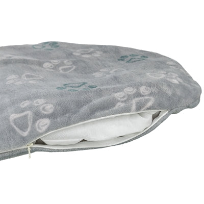 Trixie Dog Cushion Jimmy Soft Oval Light Grey