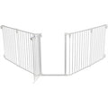 Trixie Dog Gate Safety Gate Metal 5-Piece With Door White 62,5-300X76,5 Cm