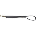 Trixie Dog Lead Pure Adjustable Leather Black
