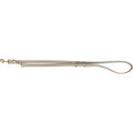 Trixie Dog Lead Pure Adjustable Leather Light Grey