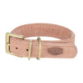 Trixie Dog Collar Pure Leather Pink