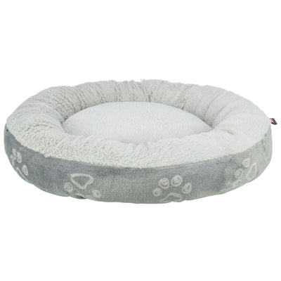 Trixie Dog Bed Jimmy Soft Round Light Grey