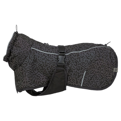 Trixie Dog Coat Limoux Reflect Black / Grey