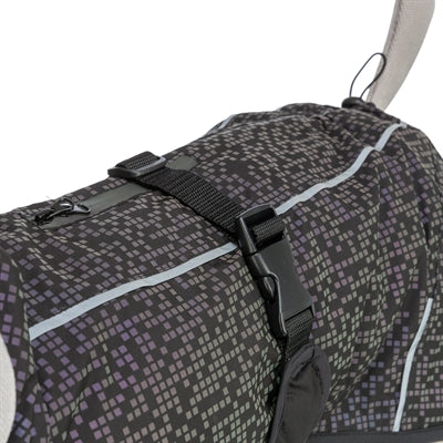Trixie Dog Coat Limoux Reflect Black / Grey