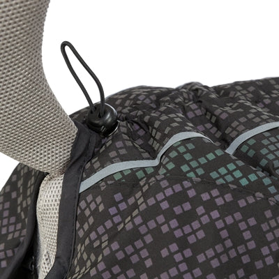 Trixie Dog Coat Limoux Reflect Black / Grey