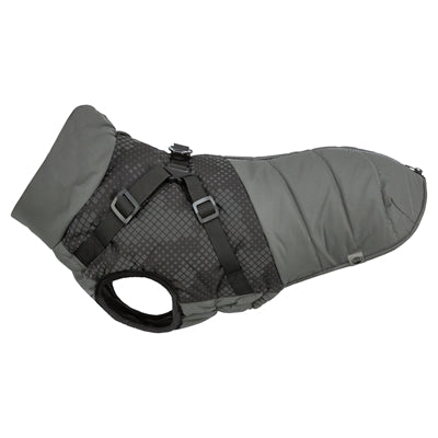 Trixie Dog Coat Pontis With Harness Reflect Grey