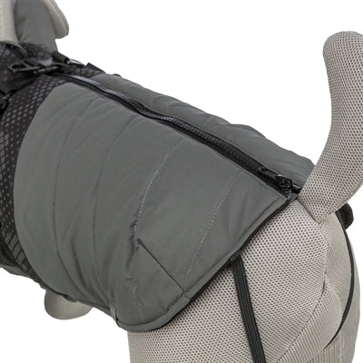 Trixie Dog Coat Pontis With Harness Reflect Grey