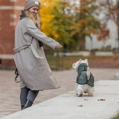 Trixie Dog Coat Winter Explore Thermo Olive Green