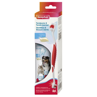 Beaphar Toothpaste And Brush Combo Pack