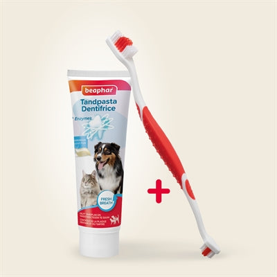 Beaphar Toothpaste And Brush Combo Pack