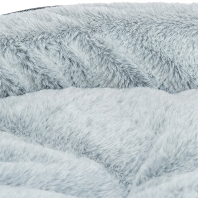 Trixie Vital Dog Bed Lino Soft Oval Grey / Light Grey