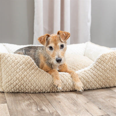 Trixie Dog Bed Kaline Mio Corner Light Brown / Cream
