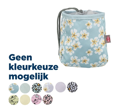 Trixie Treat Pouch Spring Polyester Assorted 9X9X14 Cm