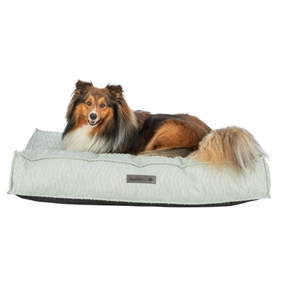 Trixie Dog Cushion Marley Wave Sage Green