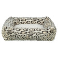 Trixie Dog Bed Leo Corner Leopard Print Cream