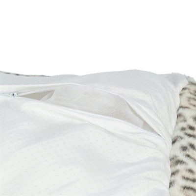 Trixie Dog Bed Leo Corner Leopard Print Cream
