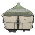 Trixie Bicycle Basket For Carrier Rack Polyester Olive Green / Beige 46X33X40 Cm