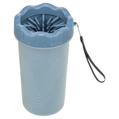 Trixie Paw Cleaner Tpr / Pp Dark Grey / Blue L-Xl