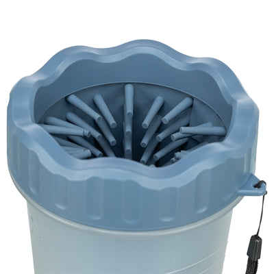 Trixie Paw Cleaner Tpr / Pp Dark Grey / Blue L-Xl