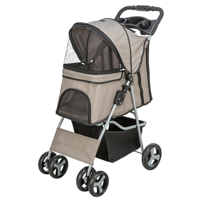 Trixie Dog Stroller Maximum 15 Kg Taupe 47X80X100 Cm