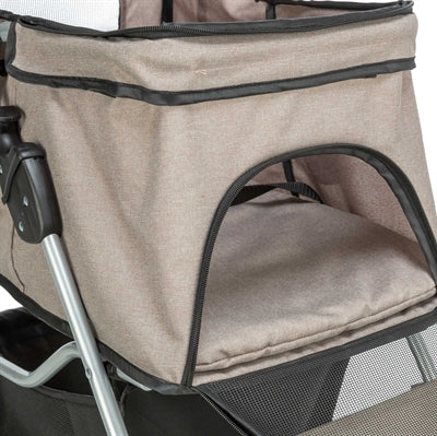 Trixie Dog Stroller Maximum 15 Kg Taupe 47X80X100 Cm