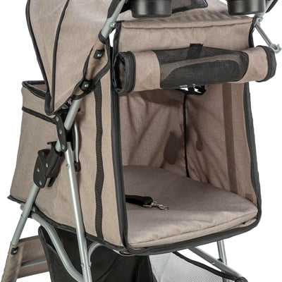 Trixie Dog Stroller Maximum 15 Kg Taupe 47X80X100 Cm