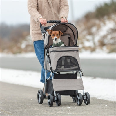 Trixie Dog Stroller Maximum 15 Kg Taupe 47X80X100 Cm
