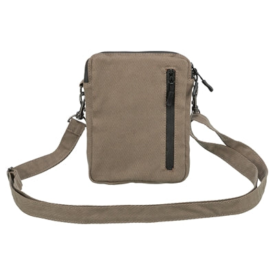Trixie Snack Bag Ribbed Velvet Look Polyester Brown 16X21 Cm