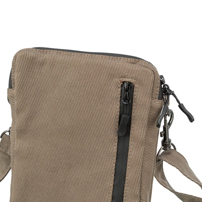 Trixie Snack Bag Ribbed Velvet Look Polyester Brown 16X21 Cm