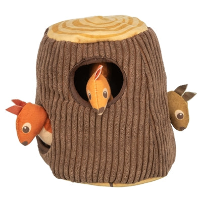 Trixie Log With Squirrel 16 Cm