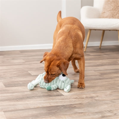 Trixie Dog With Stripes Plush Green 34 Cm