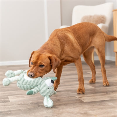 Trixie Dog With Stripes Plush Green 34 Cm