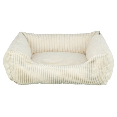Trixie Vital Dog Bed Jonna Corner Ribbed Velvet Cream