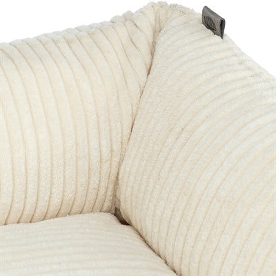 Trixie Vital Dog Bed Jonna Corner Ribbed Velvet Cream