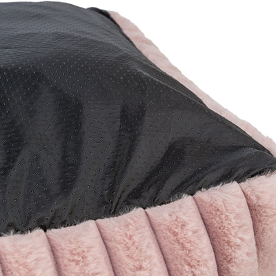 Trixie Dog Bed Lonni Corner Rib Velvet Pink
