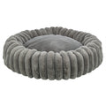 Trixie Dog Bed Lonni Round Wide Cord Fabric Anthracite 50X50X12 Cm