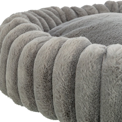 Trixie Dog Bed Lonni Round Wide Cord Fabric Anthracite 50X50X12 Cm