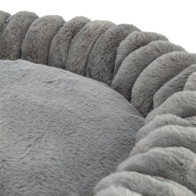 Trixie Dog Bed Lonni Round Wide Cord Fabric Anthracite 50X50X12 Cm