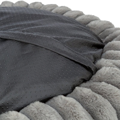 Trixie Dog Bed Lonni Round Wide Cord Fabric Anthracite 50X50X12 Cm