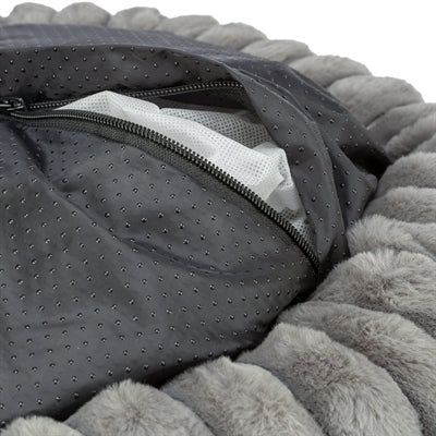 Trixie Dog Bed Lonni Round Wide Cord Fabric Anthracite 50X50X12 Cm