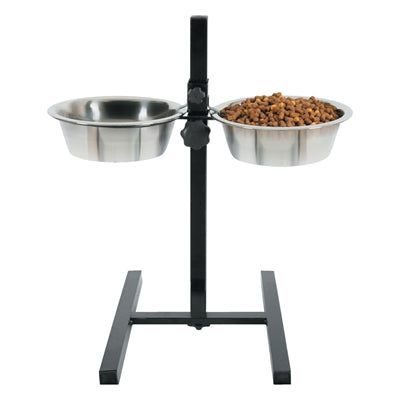 Zolux Feeding Stand Feeding Bowl / Water Bowl Adjustable Stainless Steel
