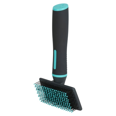 Zolux Anah Slicker Brush With Soft Tips Black / Blue
